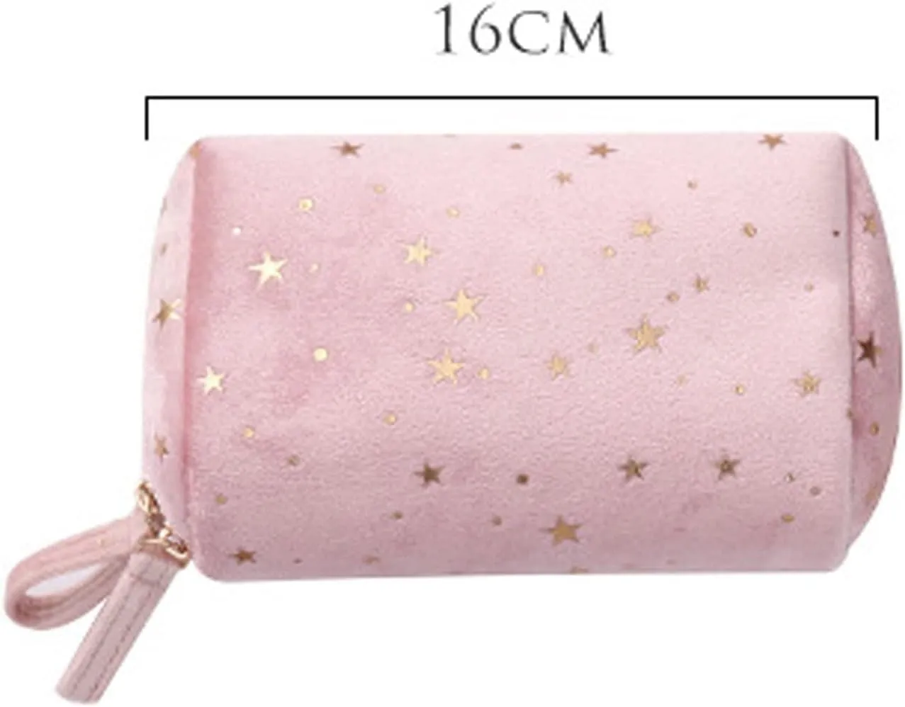 Ladies Toiletry Makeup Soft Lipstick Organiser Portable Beauty Cosmetic Bag (White)