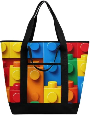 Large Thermal Shopping Tote Bag Travel Friendly Fashion Handbag Commuter Bag