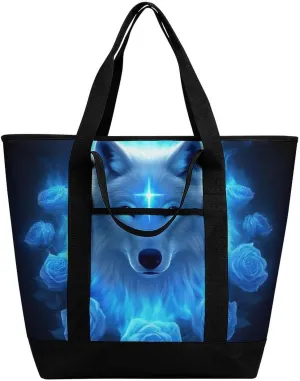 Large Thermal Shopping Tote Bag Travel Friendly Fashion Handbag Commuter Bag