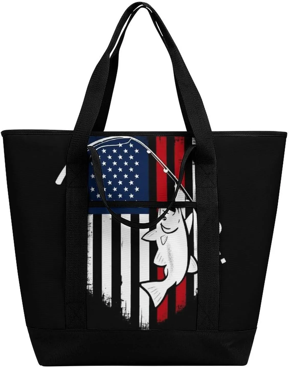 Large Thermal Shopping Tote Bag Travel Friendly Fashion Handbag Commuter Bag