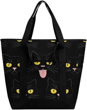 Large Thermal Shopping Tote Bag Travel Friendly Fashion Handbag Commuter Bag