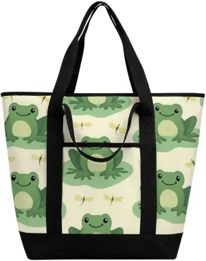 Large Thermal Shopping Tote Bag Travel Friendly Fashion Handbag Commuter Bag