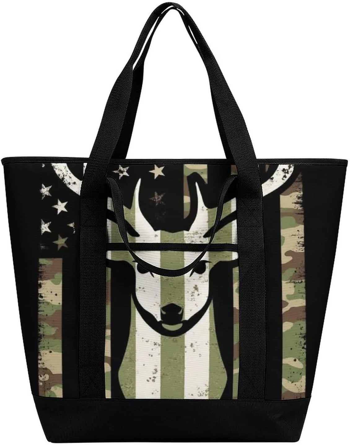 Large Thermal Shopping Tote Bag Travel Friendly Fashion Handbag Commuter Bag