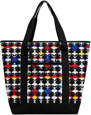 Large Thermal Shopping Tote Bag Travel Friendly Fashion Handbag Commuter Bag