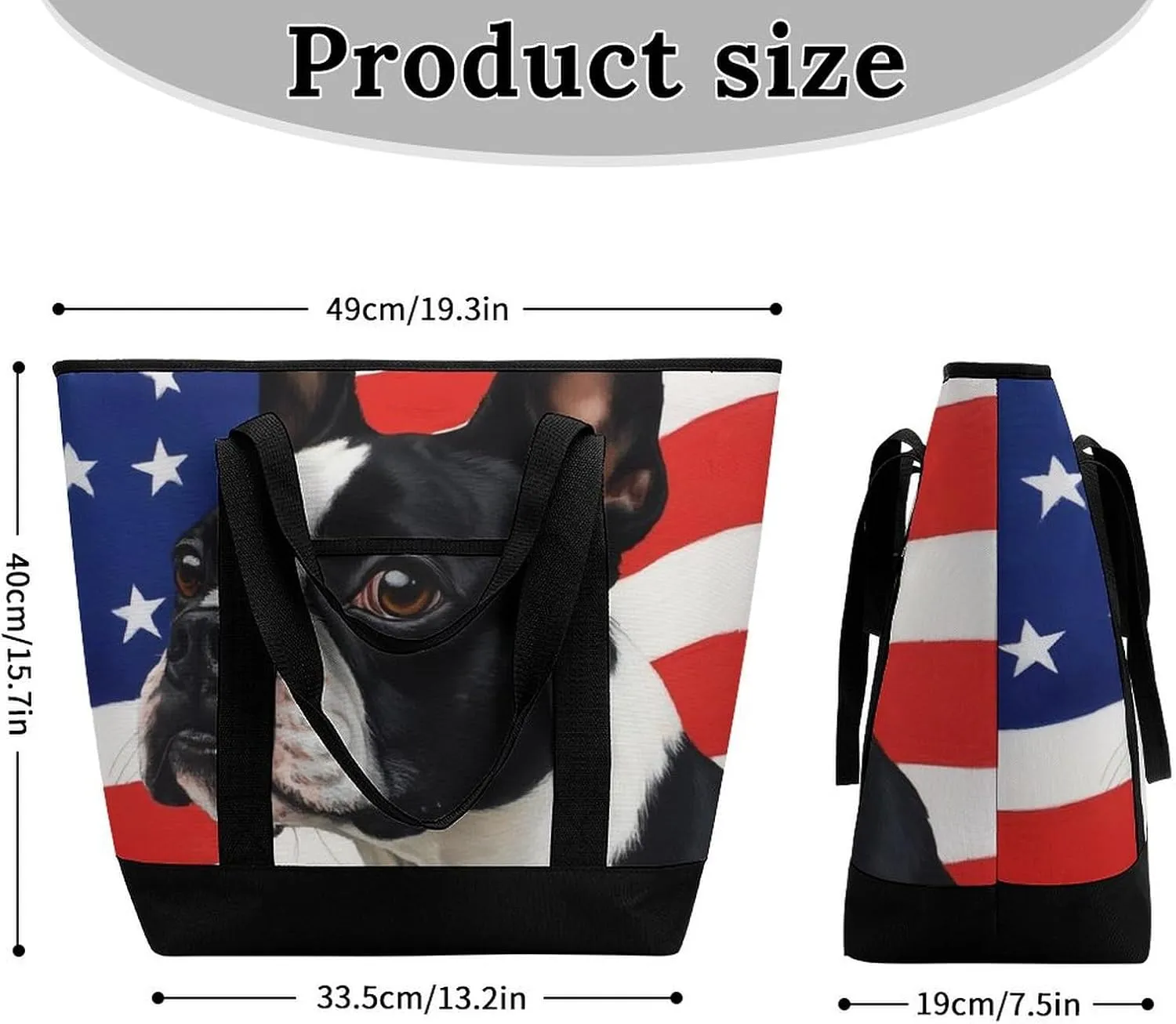 Large Thermal Shopping Tote Bag Travel Friendly Fashion Handbag Commuter Bag