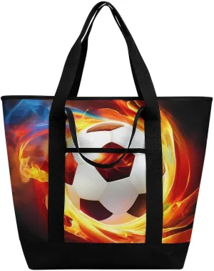 Large Thermal Shopping Tote Bag Travel Friendly Fashion Handbag Commuter Bag