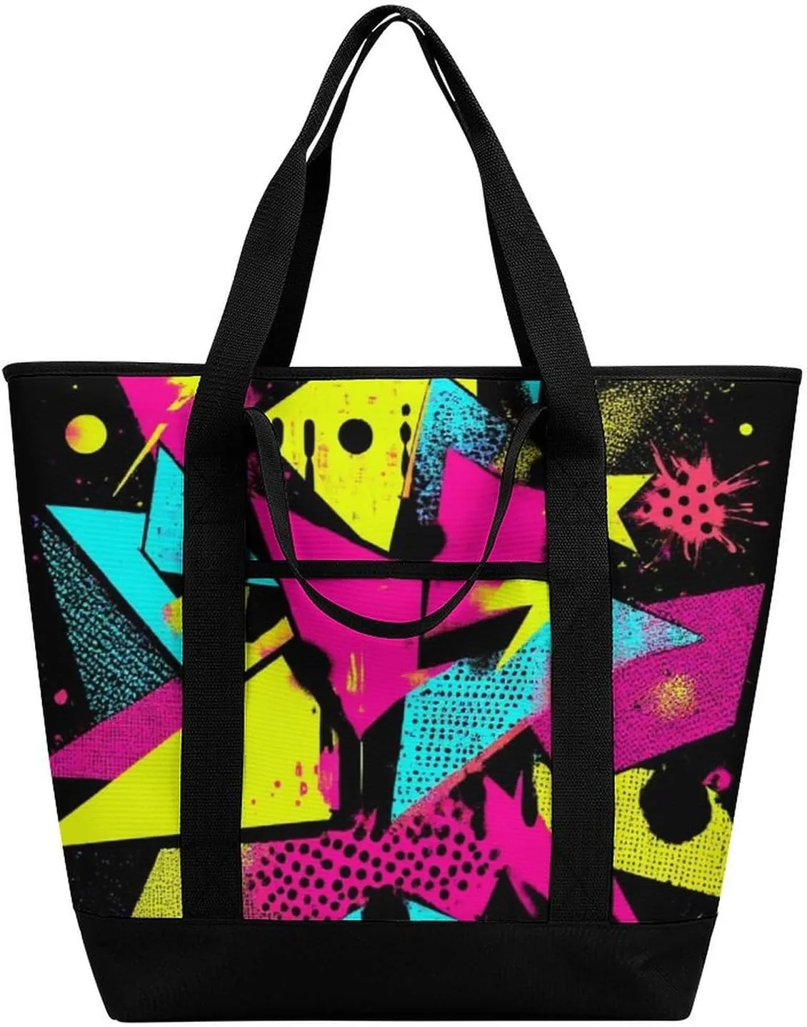 Large Thermal Shopping Tote Bag Travel Friendly Fashion Handbag Commuter Bag