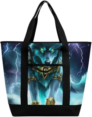 Large Thermal Shopping Tote Bag Travel Friendly Fashion Handbag Commuter Bag
