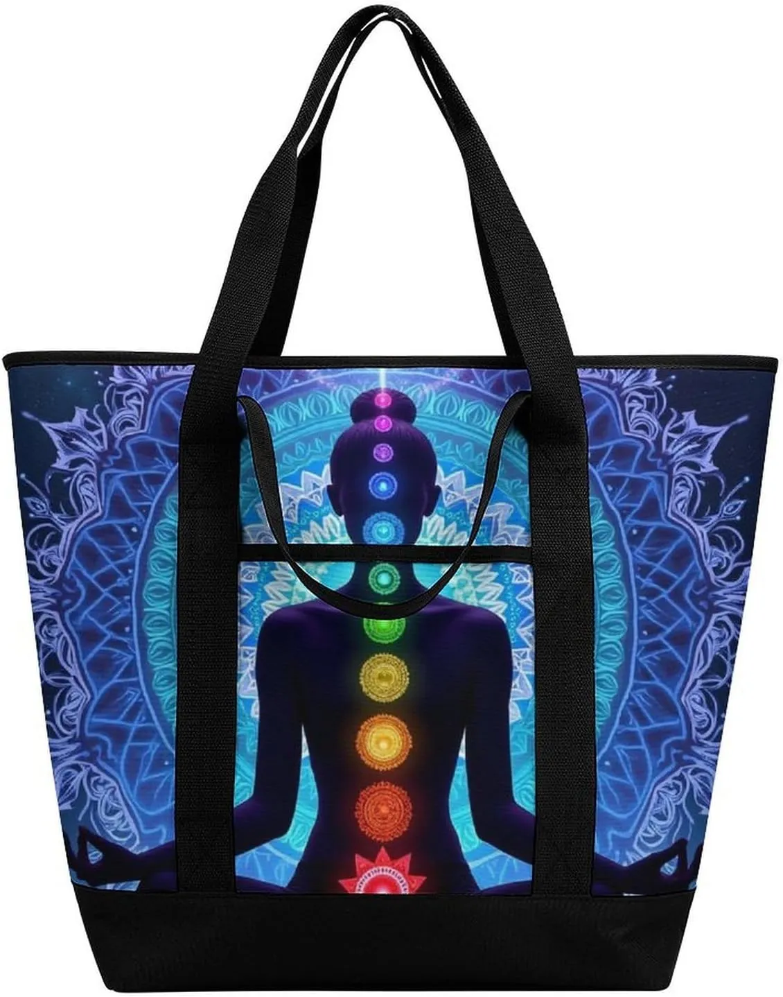 Large Thermal Shopping Tote Bag Travel Friendly Fashion Handbag Commuter Bag