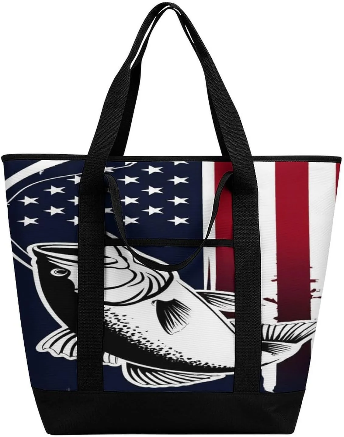 Large Thermal Shopping Tote Bag Travel Friendly Fashion Handbag Commuter Bag