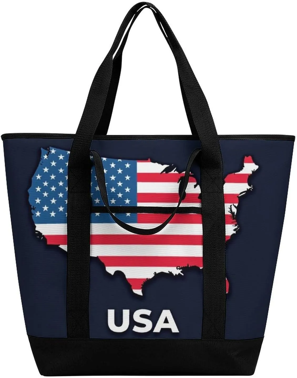 Large Thermal Shopping Tote Bag Travel Friendly Fashion Handbag Commuter Bag