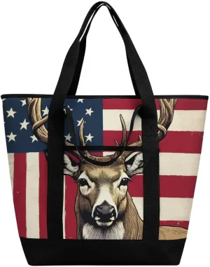 Large Thermal Shopping Tote Bag Travel Friendly Fashion Handbag Commuter Bag