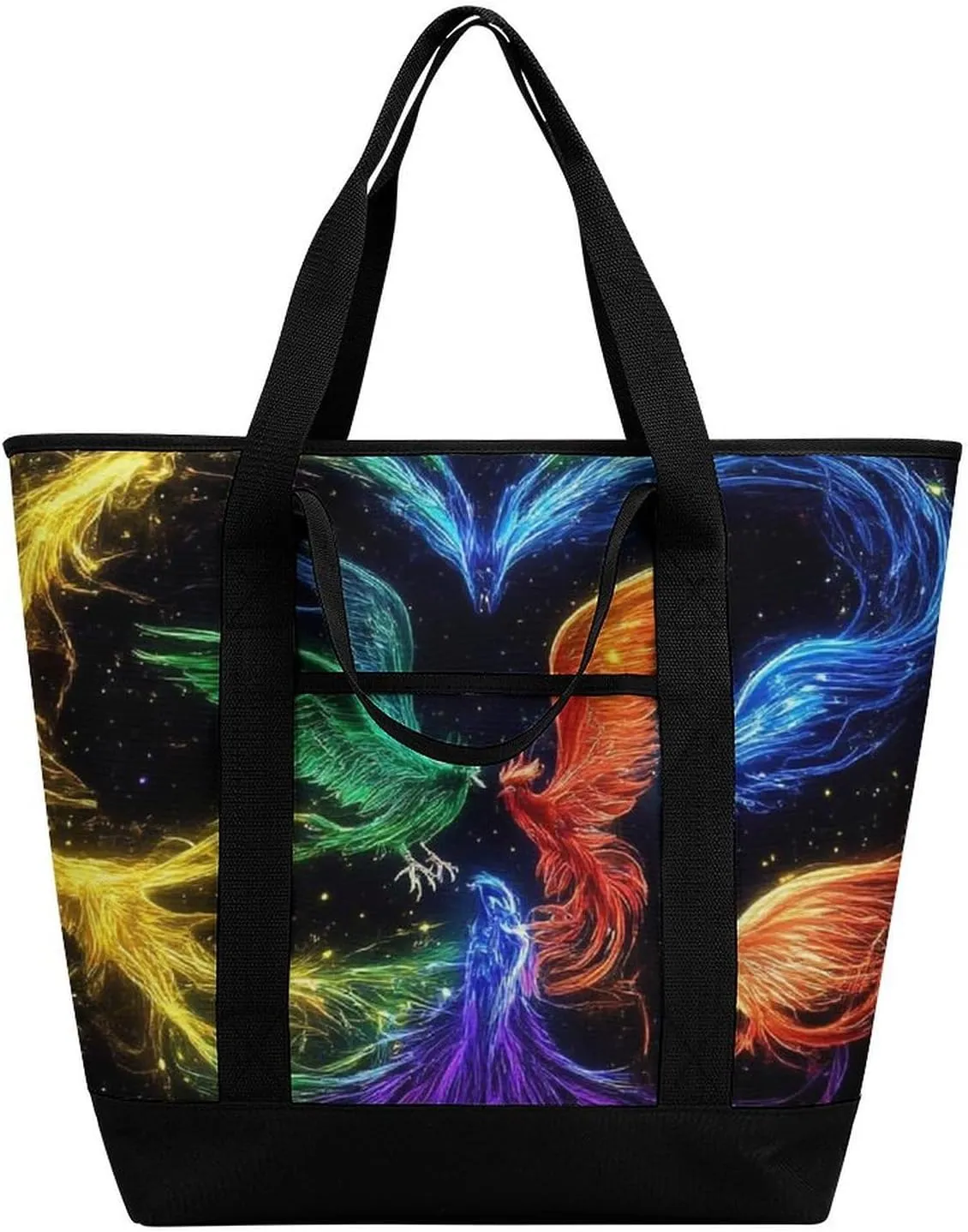 Large Thermal Shopping Tote Bag Travel Friendly Fashion Handbag Commuter Bag
