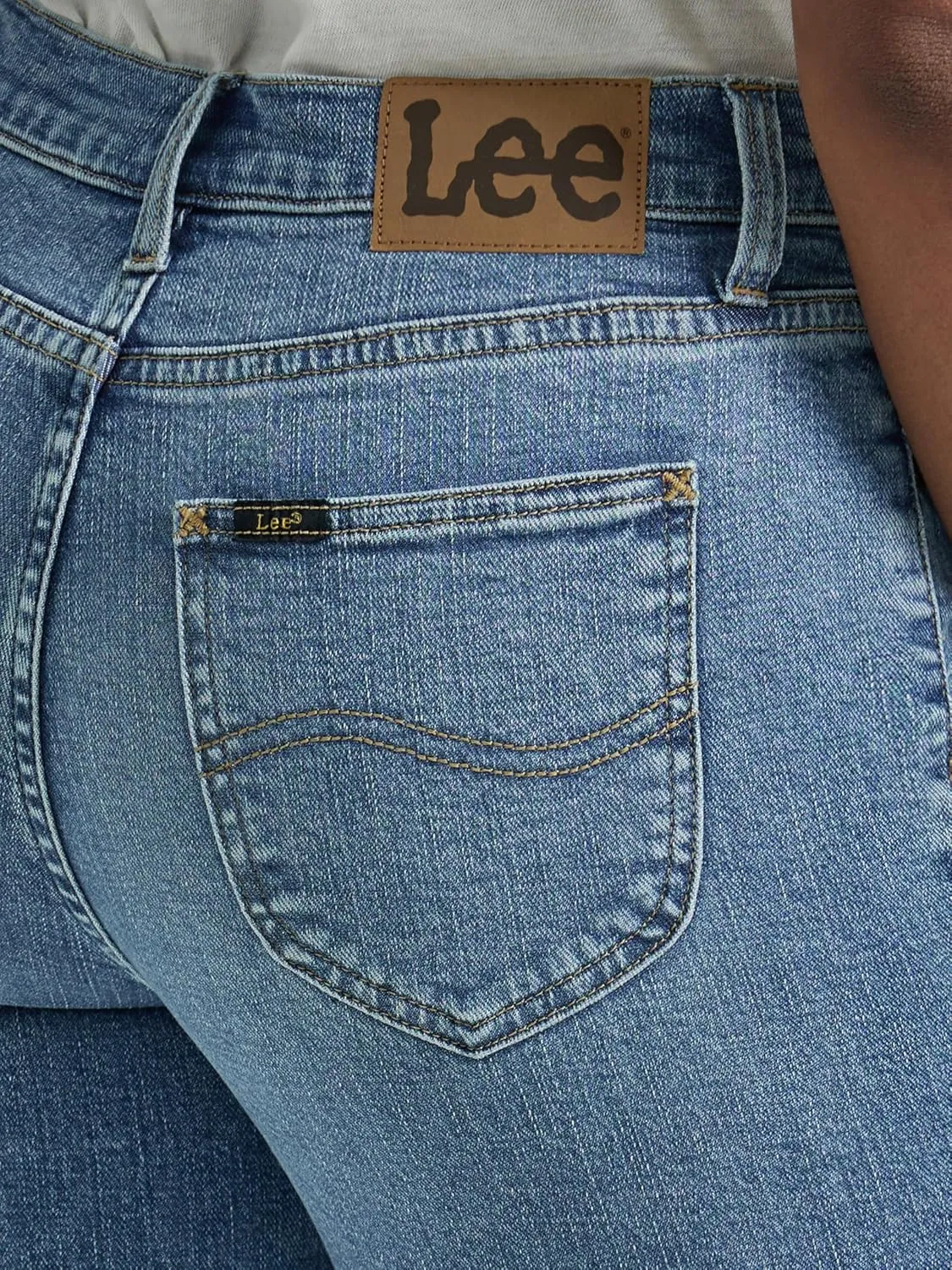 Lee Women's Legendary Mid Rise Flare Jean