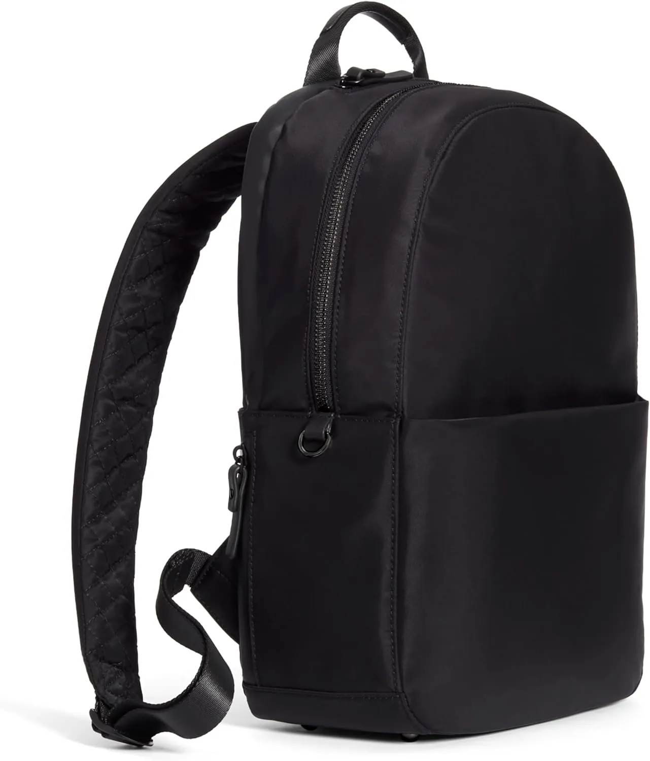 Lo & Sons Beacon Backpack - Chic Premium Travel Bag with 13" Laptop Compartment, Luggage Sleeve | Minimalist Bag for Women