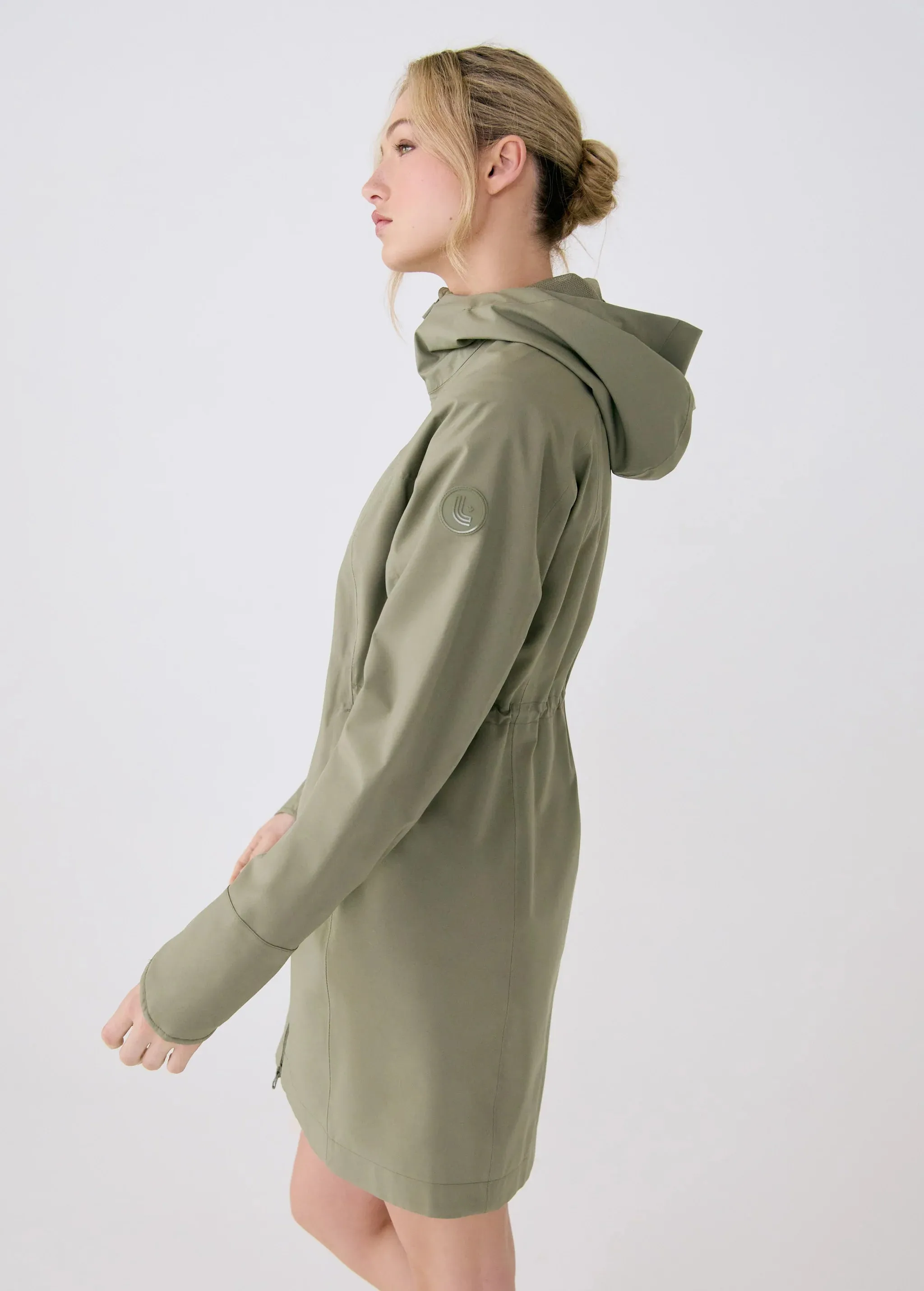 LO0122 Element Long Rain Jacket