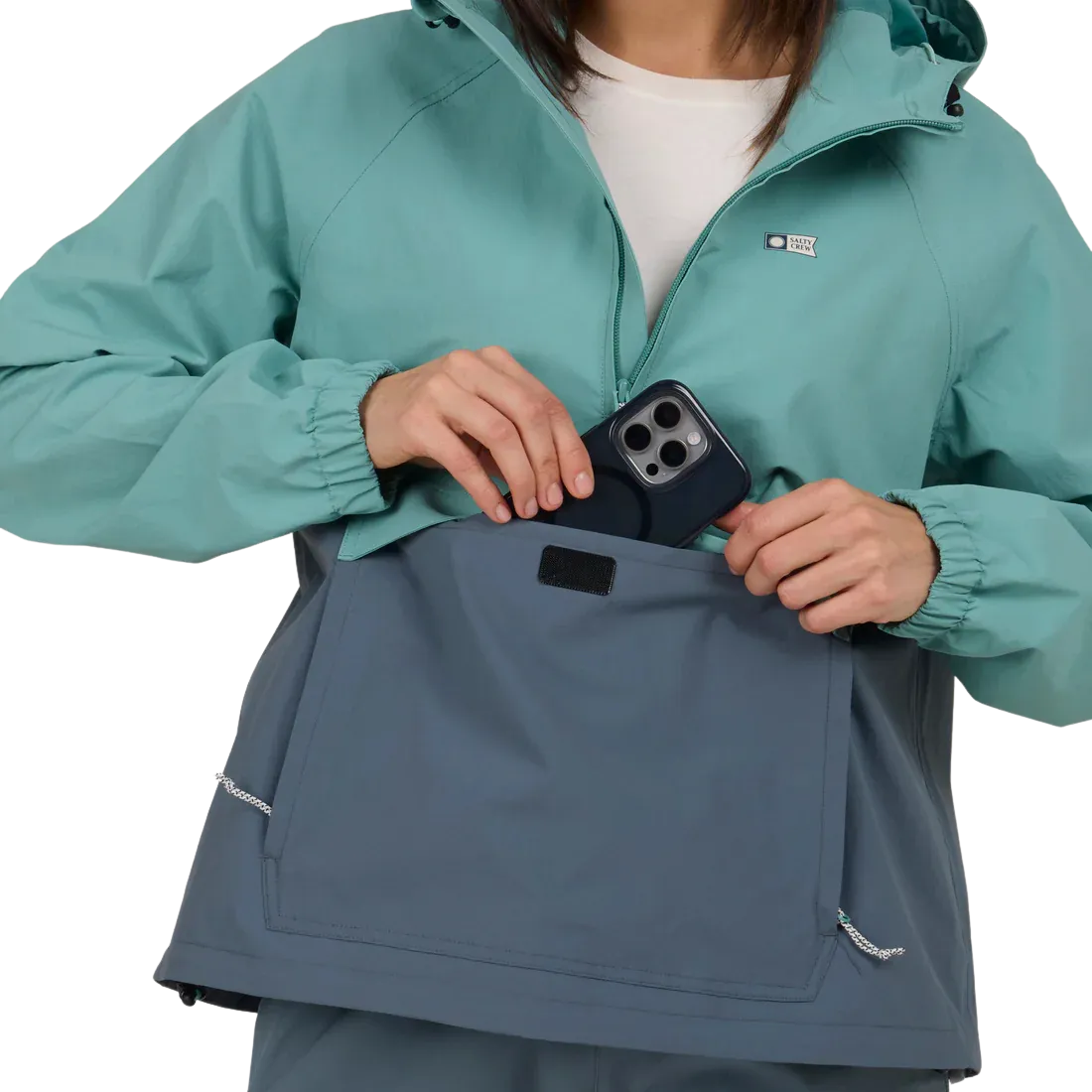Mainsail Anorak Jacket - Sea Glass