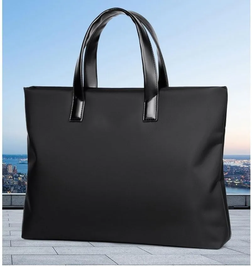 Men's Commuting Bag, Computer Bag, Portable File Bag, Large Capacity Business Briefcase, Men's Bag(E)