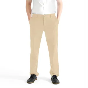 Men's Premium Formal Dress Slim Fit Casual Business Elastic Cotton Chino Pants for Work Weekend