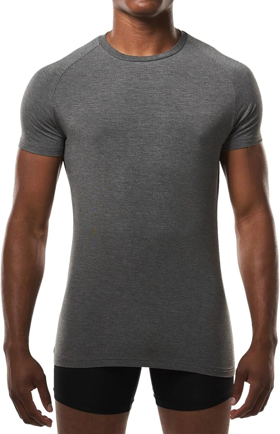 Mr. Davis Comort Fit Premium Bamboo Viscose Tailored Cut Crew Neck Men's Undershirt