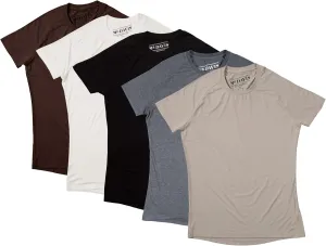 Mr. Davis Comort Fit Premium Bamboo Viscose Tailored Cut Crew Neck Men's Undershirt
