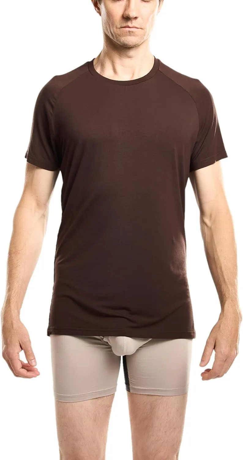 Mr. Davis Comort Fit Premium Bamboo Viscose Tailored Cut Crew Neck Men's Undershirt