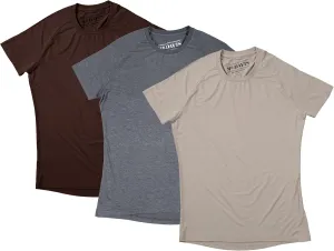 Mr. Davis Men's Bamboo Viscose Tailored Cut Crew Neck Undershirt 3 Pack