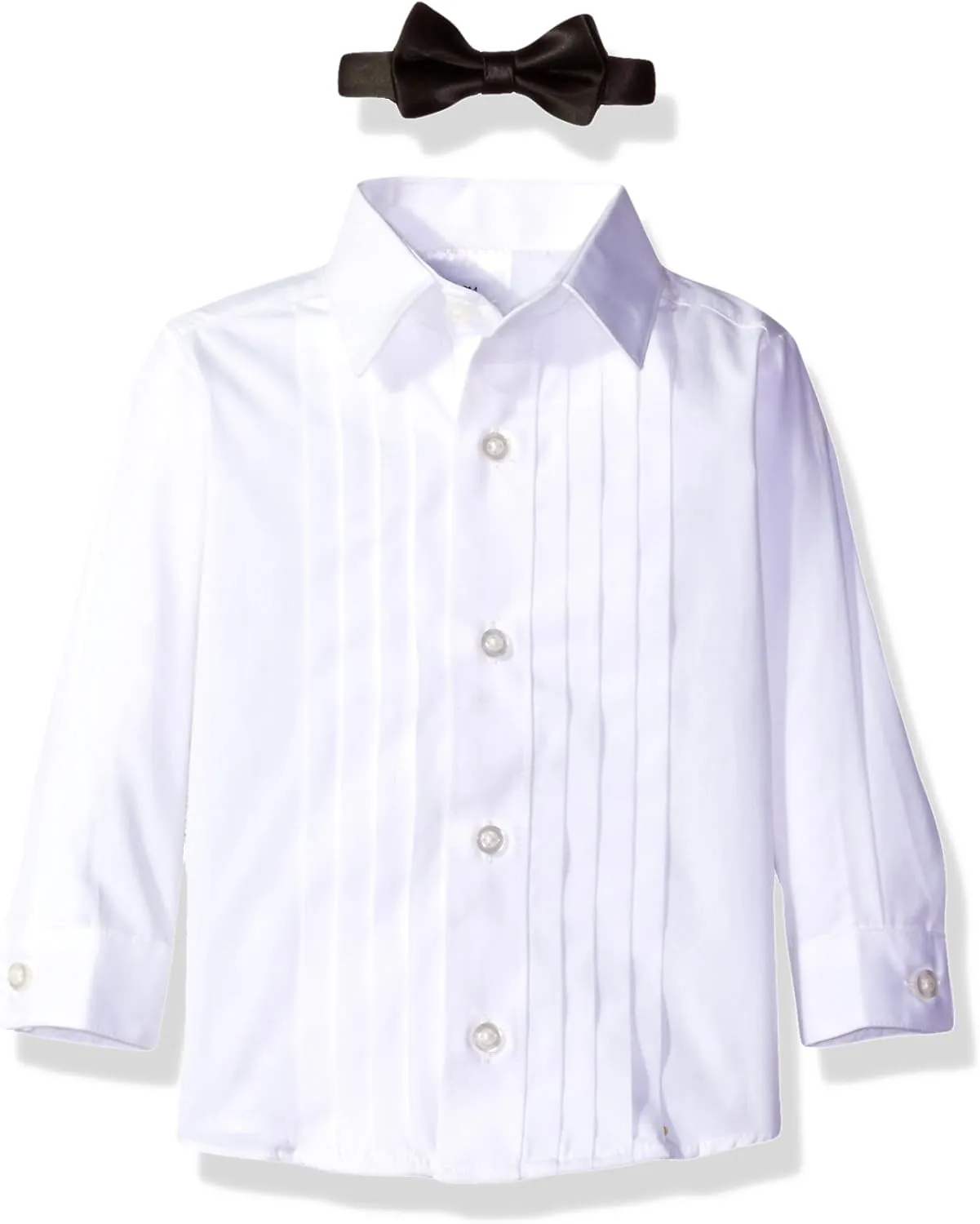 Nautica Baby Boys' 4-Piece Tuxedo with Dress Shirt, Bow Tie, Jacket, and Pants