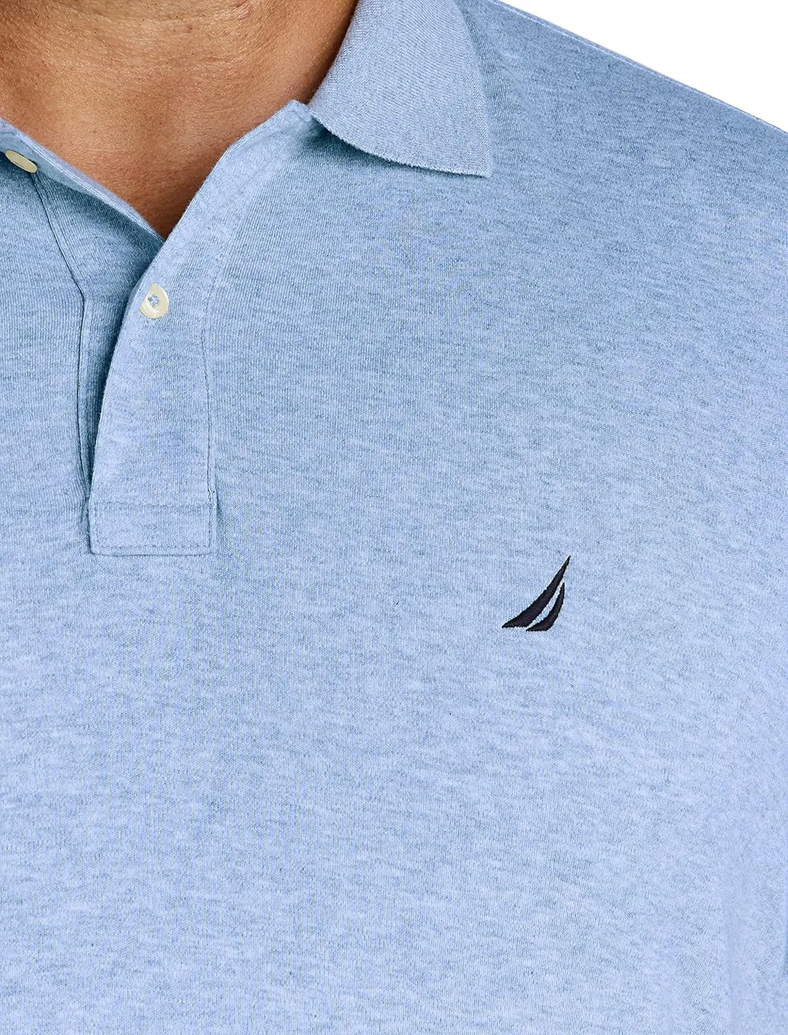 Nautica Men's Classic Fit Short Sleeve Solid Soft Cotton Polo Shirt
