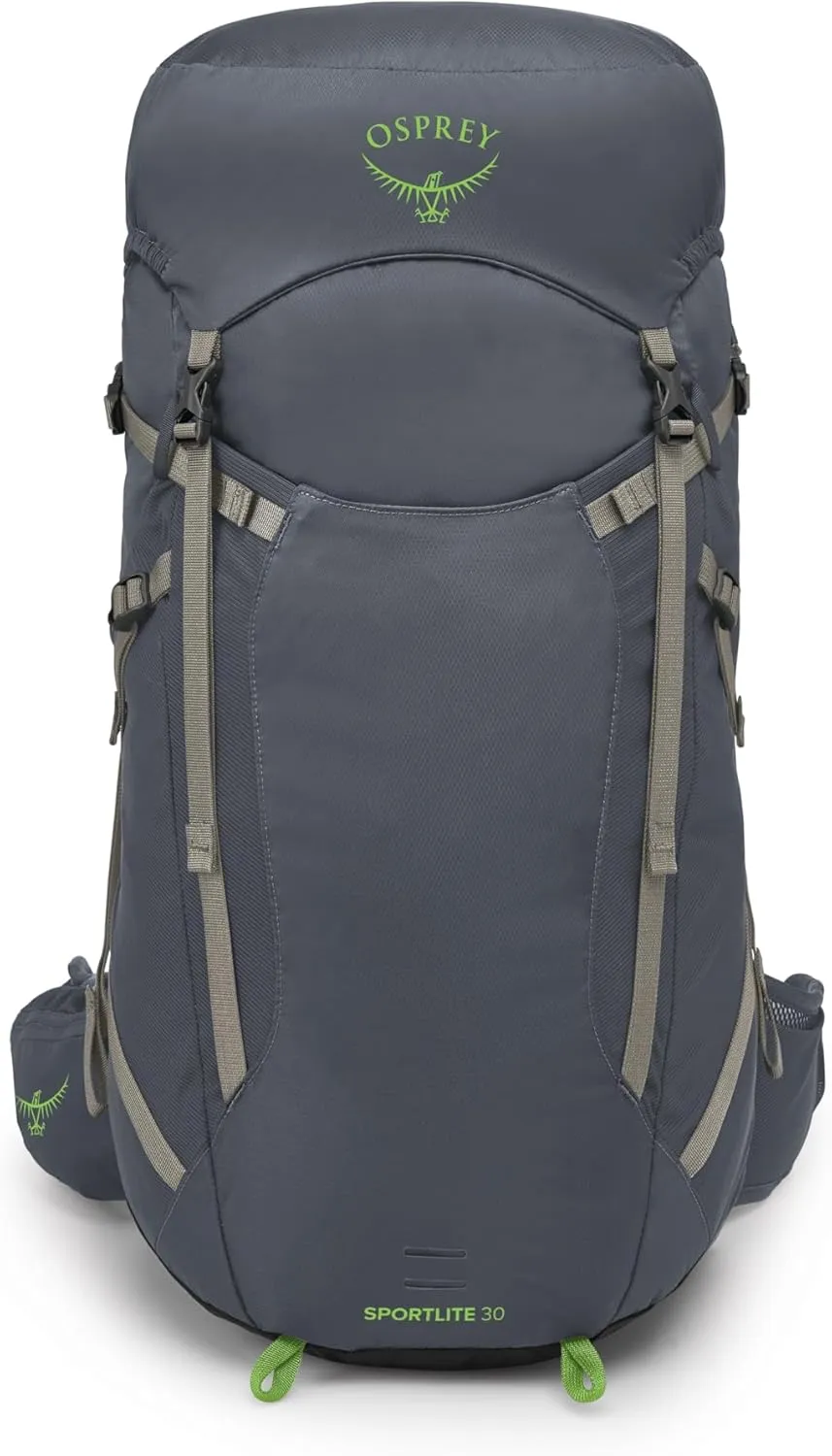 Osprey Sportlite 30L Unisex Lightweight Hiking Backpack, Tungsten/Grey Wolf, S/M