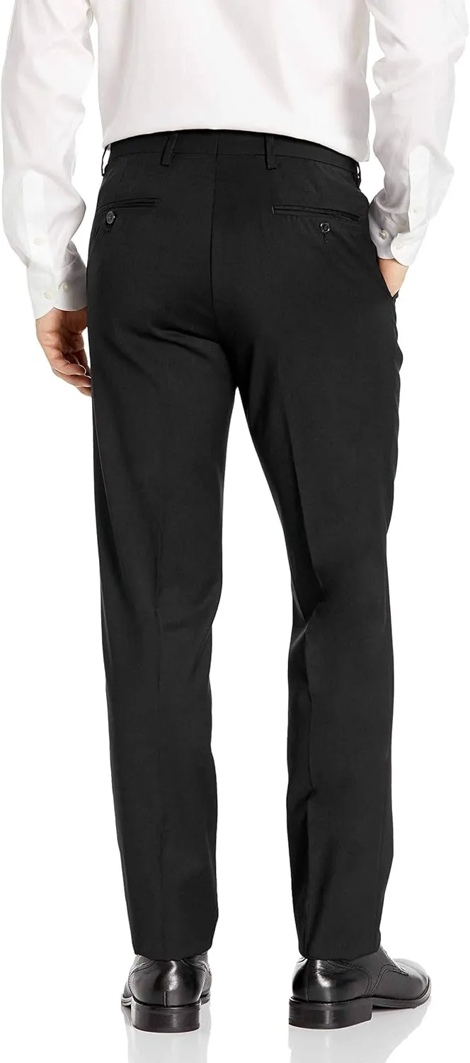 Palm Beach Men's High Twist Wool Suit Separate Flat Front Pants