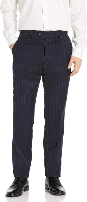 Palm Beach Men's High Twist Wool Suit Separate Flat Front Pants