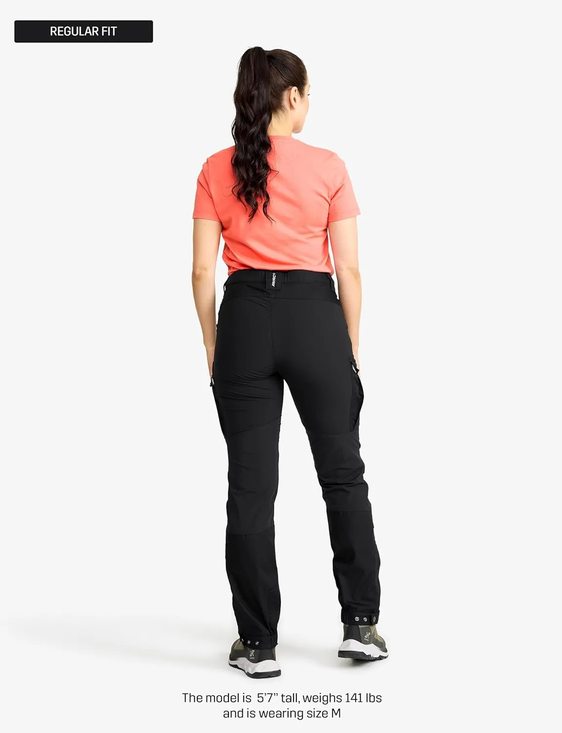 RevolutionRace Rambler Lightweight Pro Pants for Women, Lightweight Outdoor and Hiking Pants