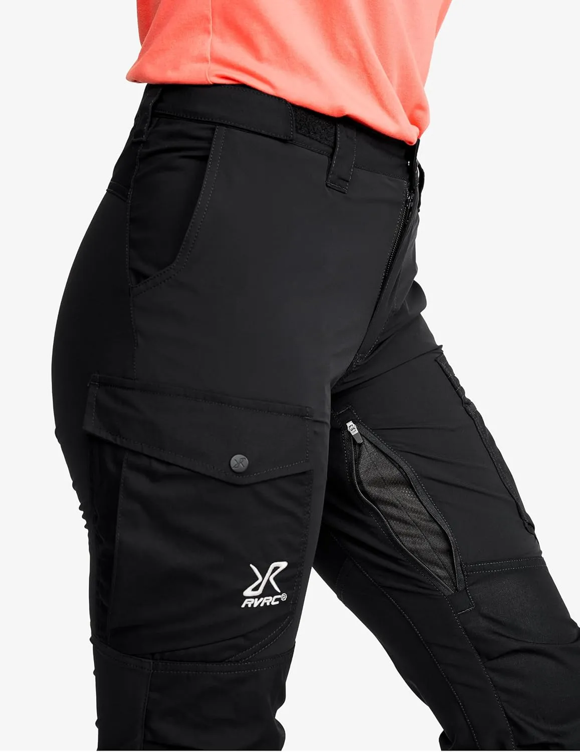 RevolutionRace Rambler Lightweight Pro Pants for Women, Lightweight Outdoor and Hiking Pants