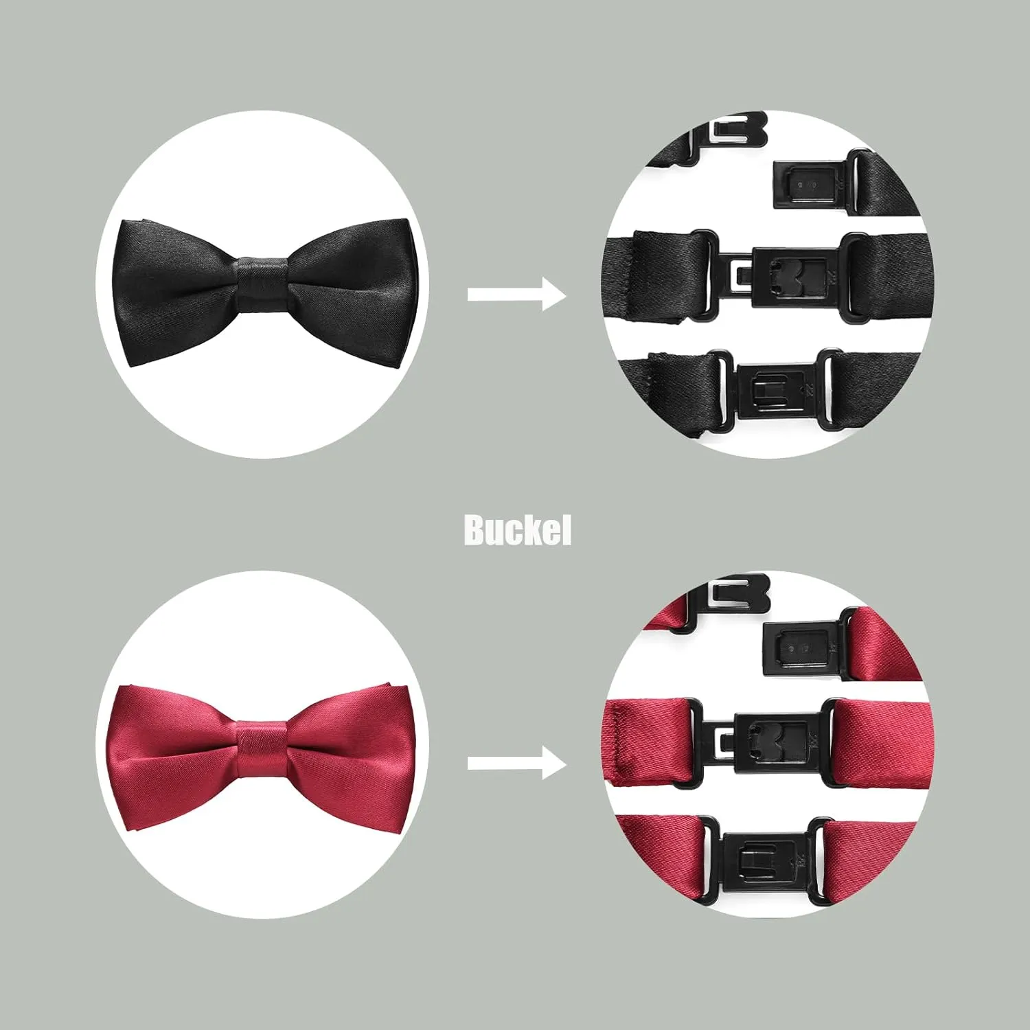 Rogers & Morris Boys Velvet Tuxedo Suit Formal Outfits Slim Fit Kids 5 Piece Set Shawl Lapel with 2 Bow-tie