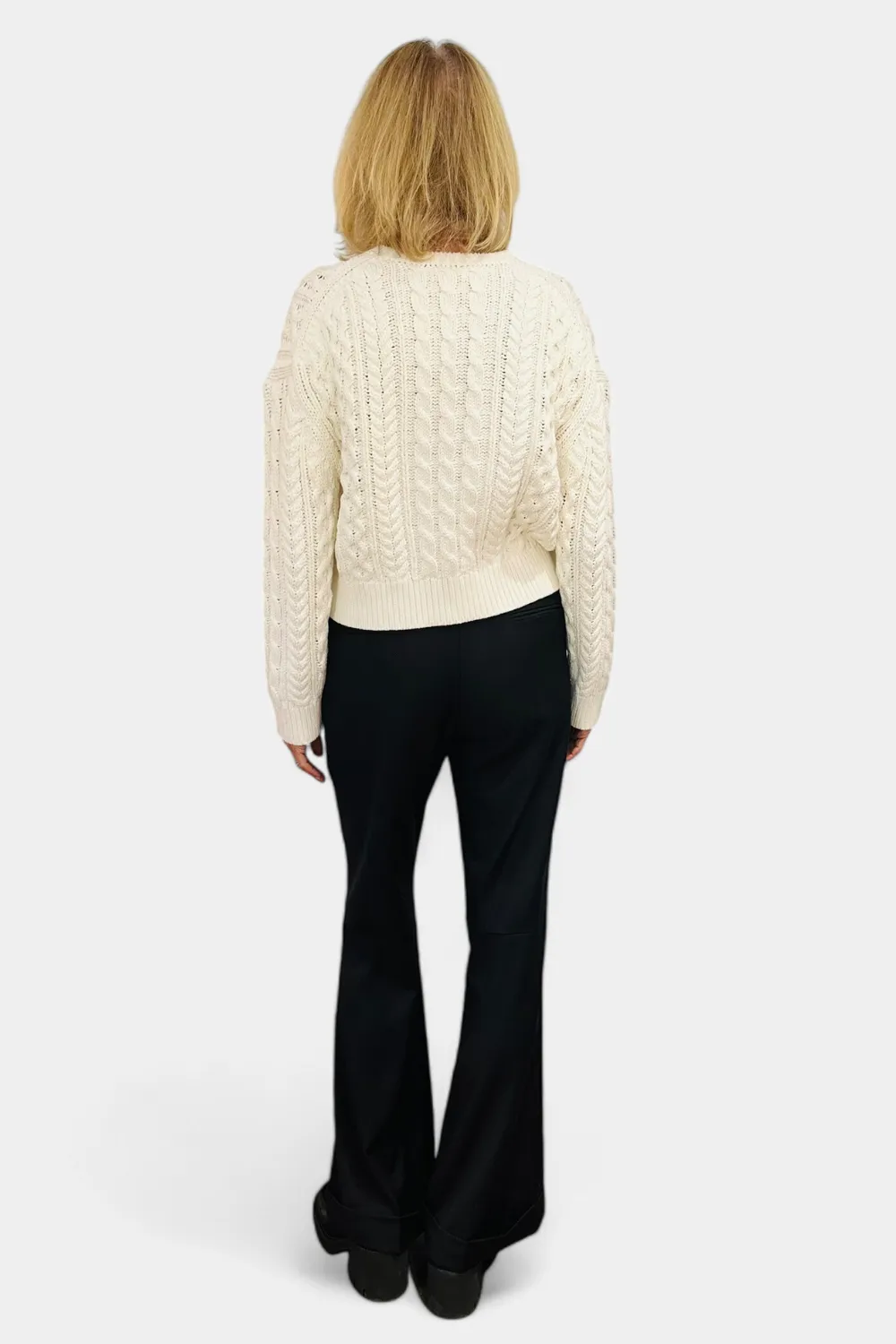 Rory Cotton Cable Knit Sweater