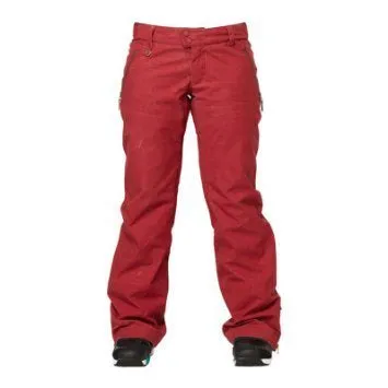 Roxy Detention Womens Snow Ski Pants - Maroon