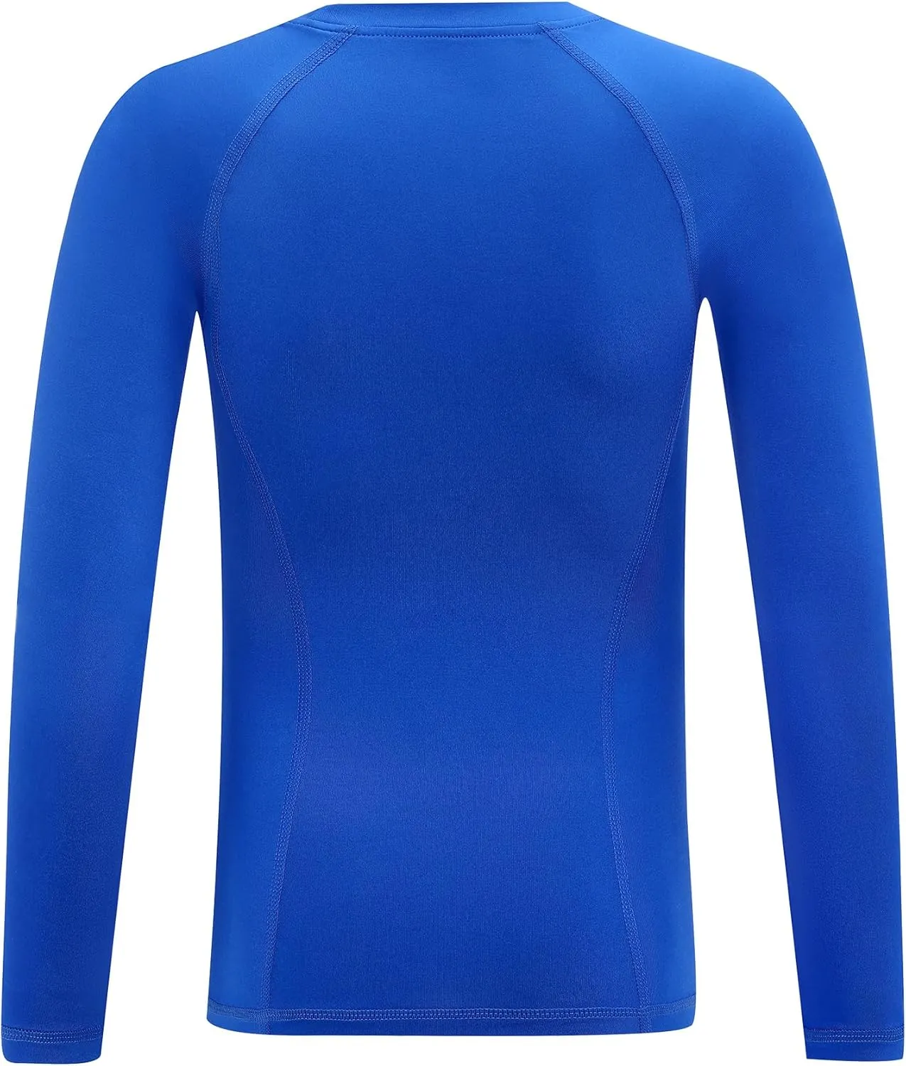 Runhit Boys Compression Shirt Kids Long Sleeve Athletic Undershirt Youth Quick Dry Base Layer for Football Baseball