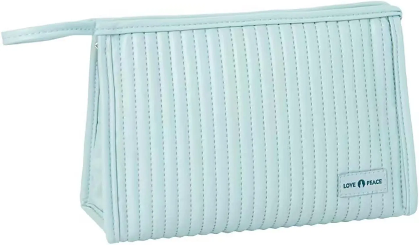 Small Cosmetic Bag, Travel Waterproof Toiletry Bag Accessories Organizer, Minimalist Cosmetic Bag for Women, the Best Gift for Wives, Women, Friends