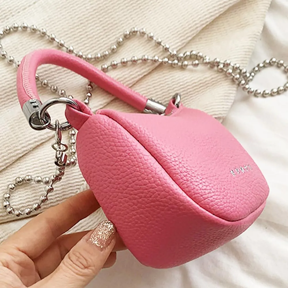 Small Handbag,Minimalist Retro Saddle Bag Chain Shoulder Bag, Casual Crossbody Bag Purse Wallet for Women Girl