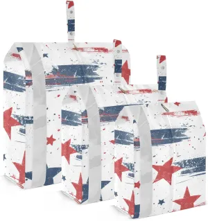 SPRIPORT American Stars 3 Set Compression Packing Cubes for Travel Lightweight Luggage Organizer Bags for Carry on Suitcase Travel Accessories for Vacation Woman Man Clothes