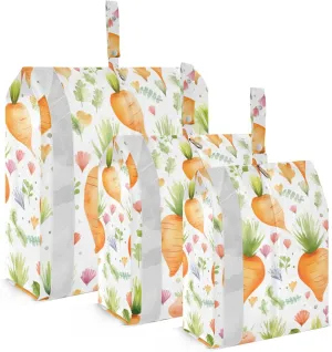 SPRIPORT Cartoon Carrots Easter 3 Set Compression Packing Cubes for Travel Lightweight Luggage Organizer Bags for Carry on Suitcase Travel Essentials for Vacation Woman Man Clothes