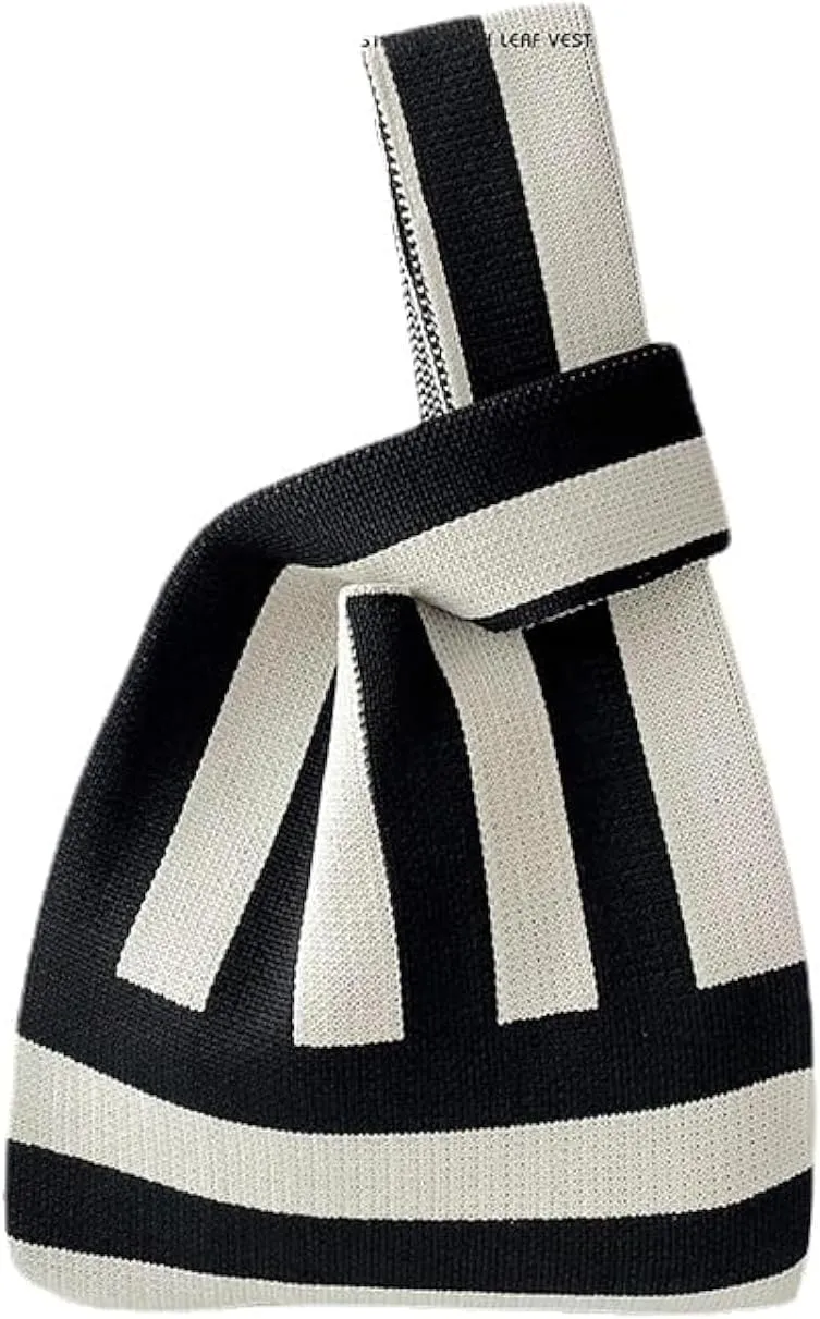 Stripe Tote Hobo Bag Women Handbag Small Min Bag Casual Crossbody Bag Gift for Women