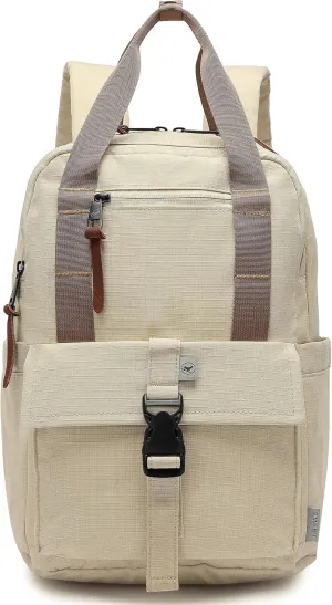 SUNNY BIRD 18L Casual Daypack, Lightweight and Travel Friendly Laptop Backpack for Women, Men and Adult, Fits 14 Inch Laptop (Sand, Medium)