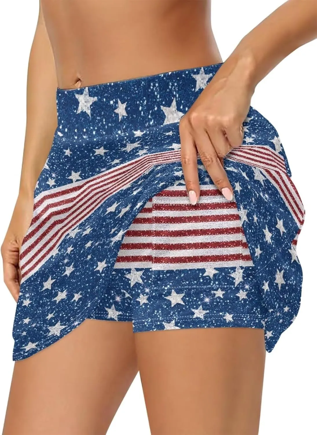 Tennis Skirts for Women Golf Athletic Active Mini Summer Skorts Workout Running Shorts with Pocket Size XS-3XL