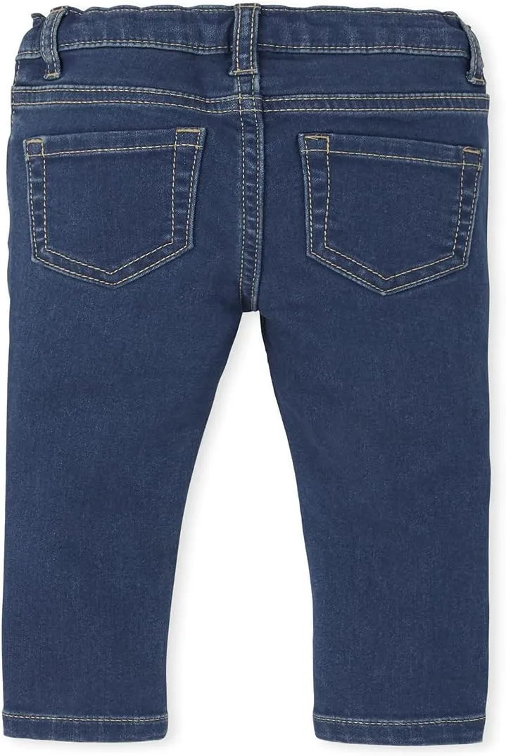 The Children's Place Baby Girls' and Toddler Super-Soft Stretch Denim Jeggings
