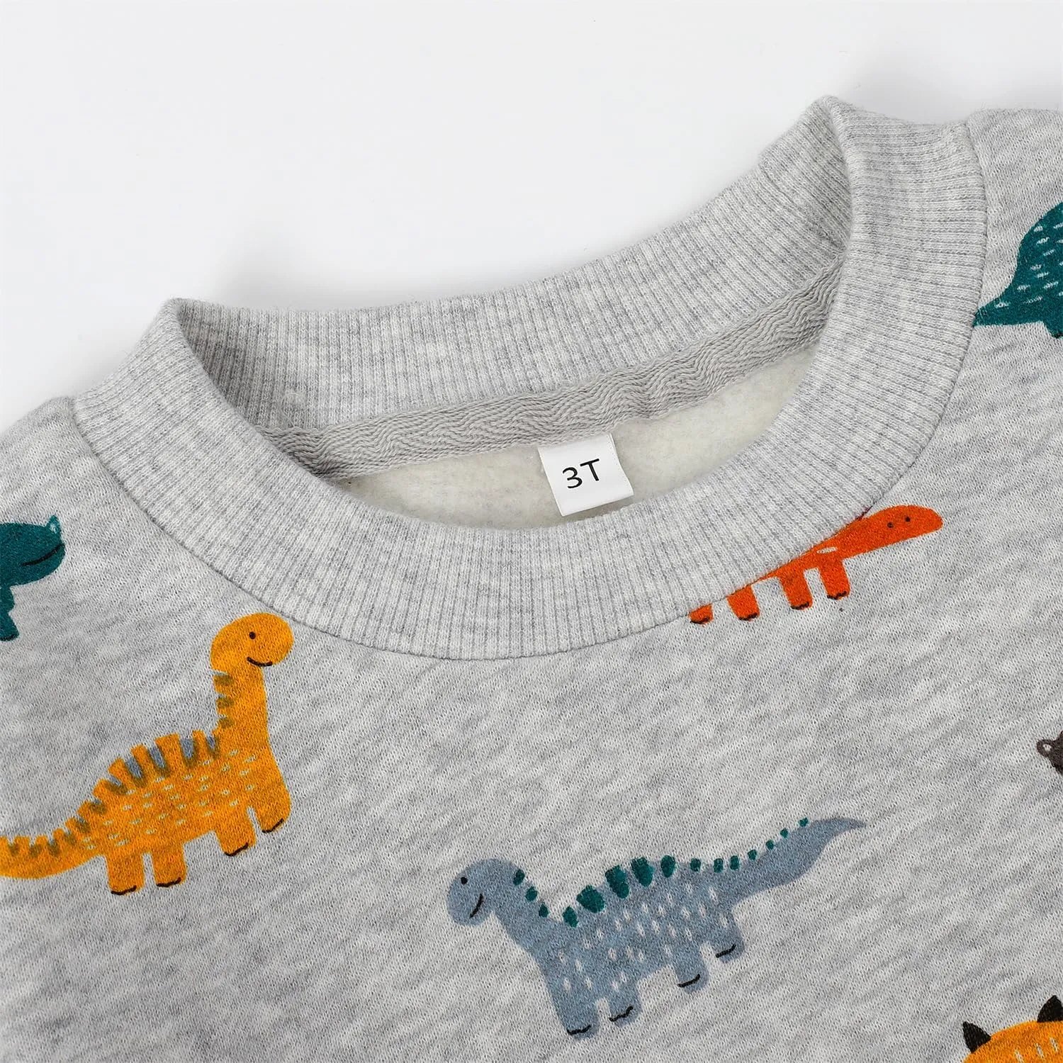 Toddler Boys Cotton Sweatshirts Casual Long Sleeve Top Shirts Kids Winter Clothes Pullover Sweater 2T-8T