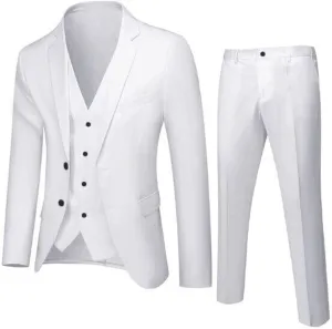 Tuxedo for Men 3 Suit Business Wedding Party Jacket Vest & Pants Coat Mens Tuxedo Tuxedo for Men MenS Tuxedo for