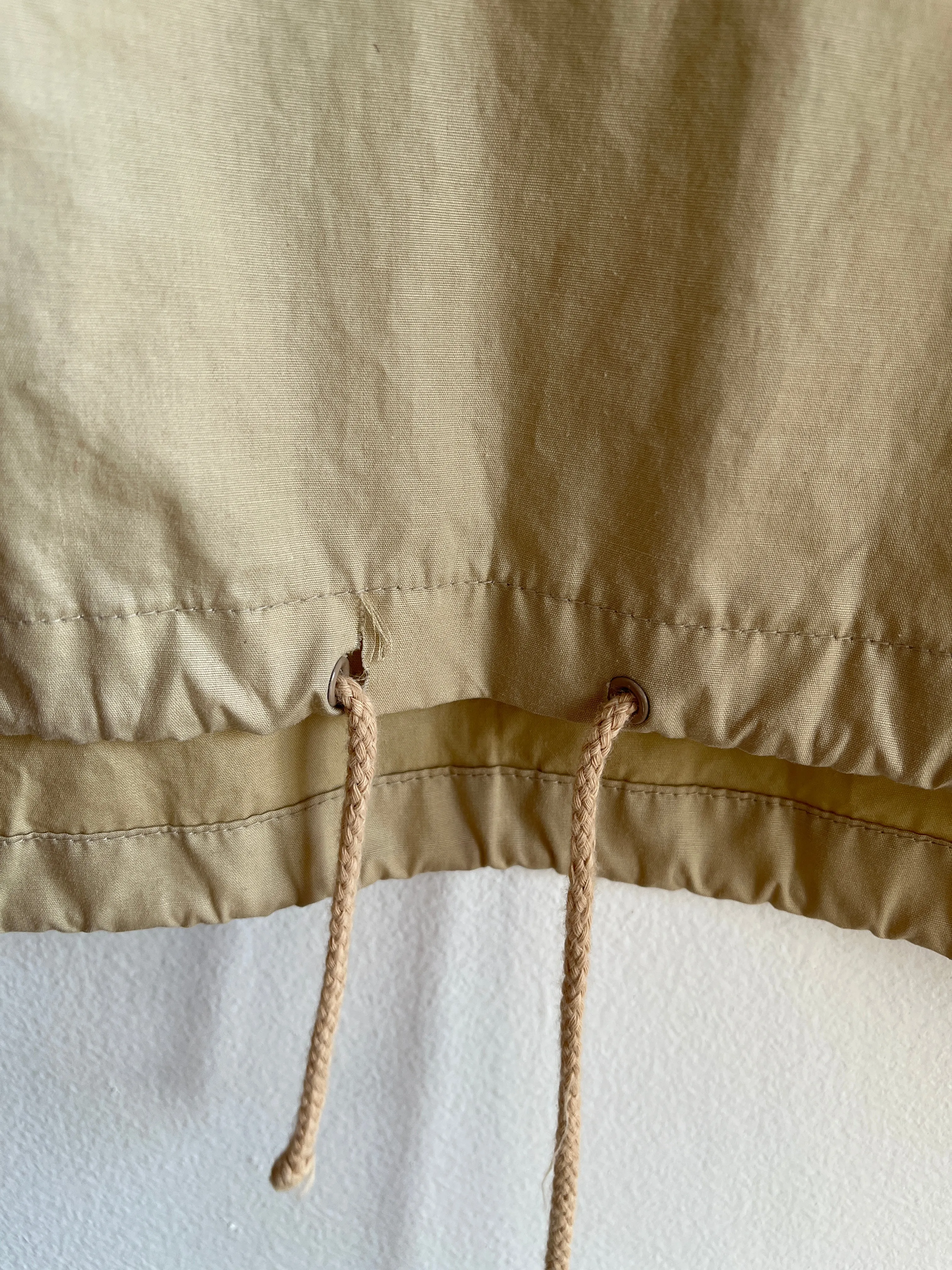 Vintage 1960s Alligator Anorak Jacket