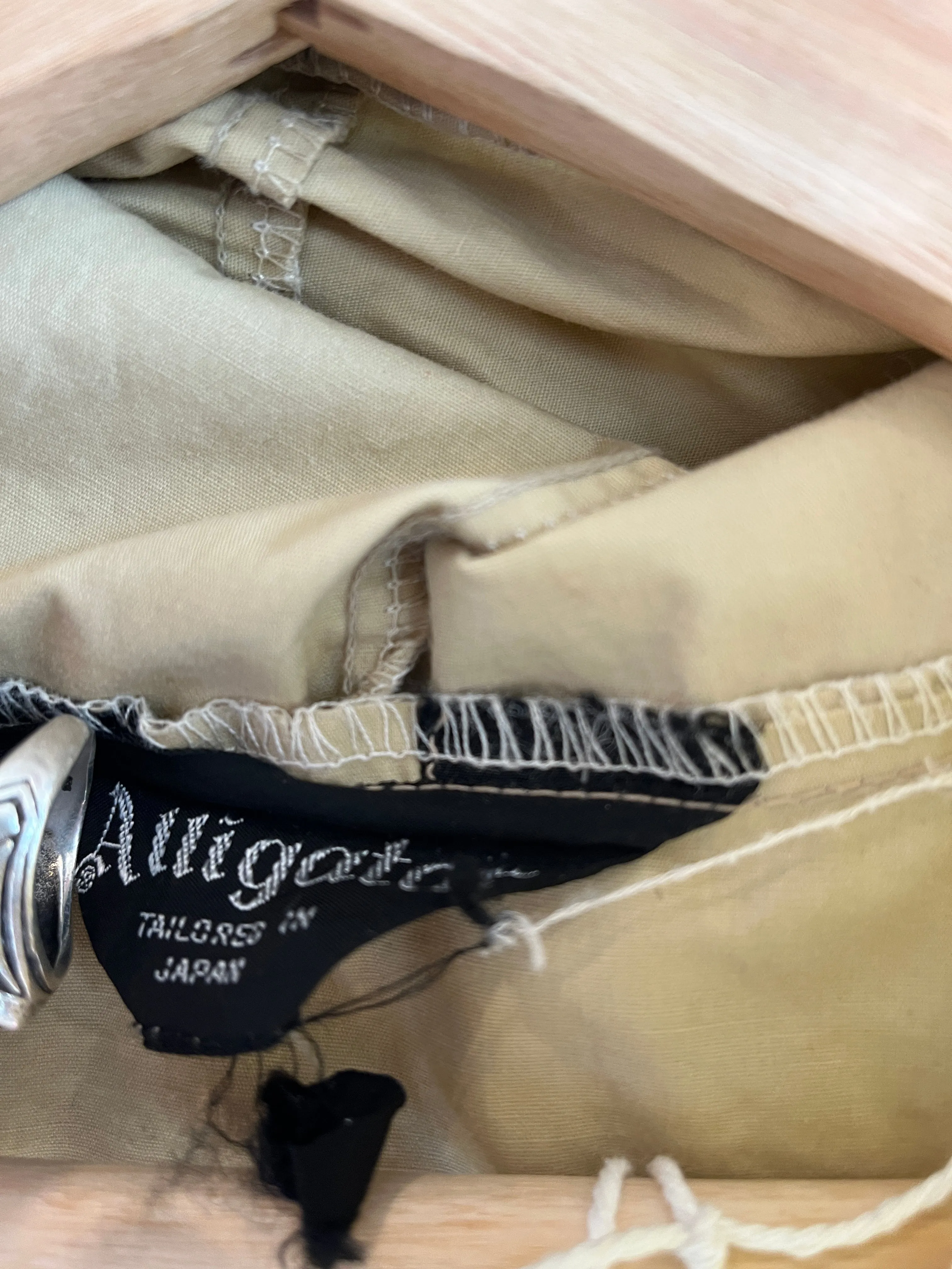 Vintage 1960s Alligator Anorak Jacket